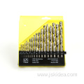 Plastic Box Twist Drill Bit 19PCS Set